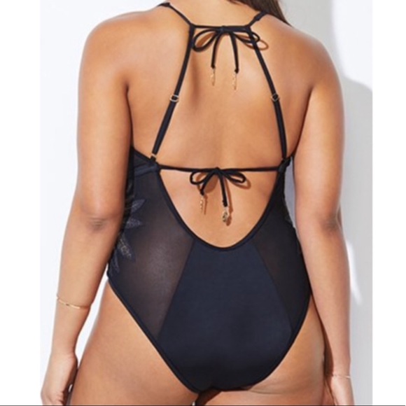 HOST PICK 💜 Ashley Graham X S4A NWOT Ritzy One-Piece Swimsuit - Picture 6 of 11